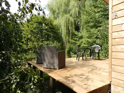Jardin de l'établissement Gîte Les Marlières