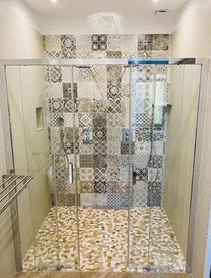 Salle de bains dans l'établissement Villa Kundalini - Guest House