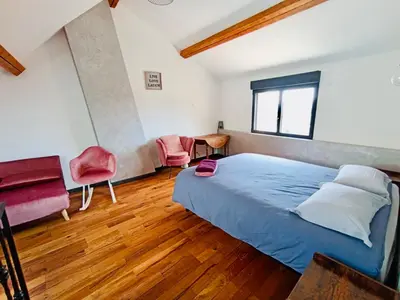 Un ou plusieurs lits dans un hébergement de l'établissement Villa Kundalini - Guest House