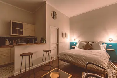 Plan de l'établissement Hyper centre : élégante terrasse privée
