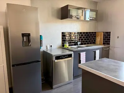 Cuisine ou kitchenette dans l'établissement Sans-soucis en plein coeur d'Hautvillers