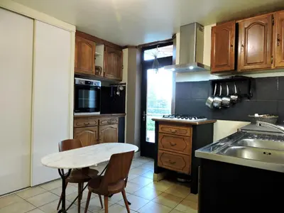 Cuisine ou kitchenette dans l'établissement Gîte Champagne LA PARCELLE