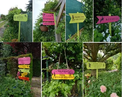 Jardin de l'établissement Les Nympheas, au calme, grand jardin à 15 min de Disney