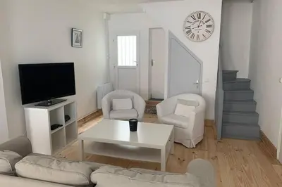Télévision ou salle de divertissement dans l'établissement Hyper centre Maison le petit Bouchon