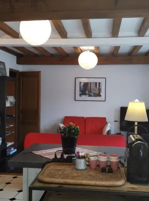 Coin salon dans l'établissement La Solitaire