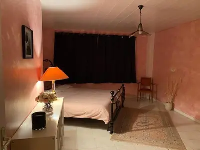 Un ou plusieurs lits dans un hébergement de l'établissement Gîte du CIrque