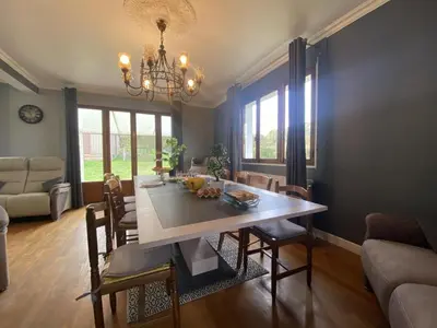 Coin salon dans l'établissement Maison Bolbec