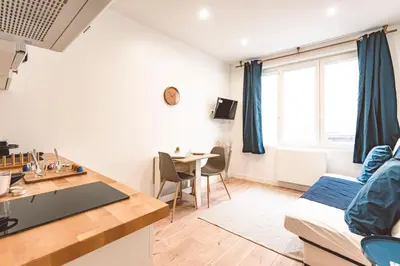 Coin salon dans l'établissement Plancy Beds St-Quentin