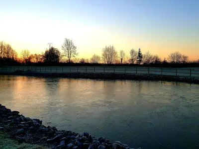 Vue sur la rivière ou le fleuve situé(e) à proximité de la maison de vacances