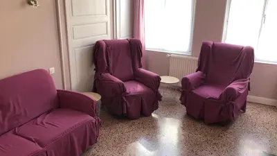 Coin salon dans l'établissement Le Rameau