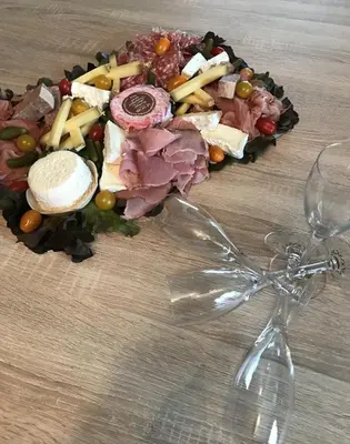 Nourriture dans la maison de vacances ou à proximité