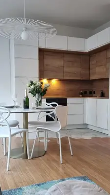 Cuisine ou kitchenette dans l'établissement Au 53, sous le chartil