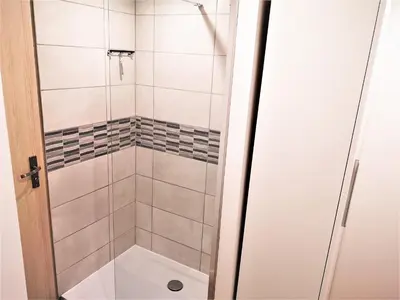 Salle de bains dans l'établissement La Mezzanine par Picardie Homes