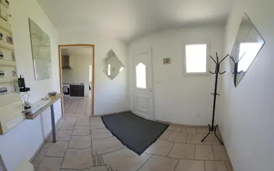 Cuisine ou kitchenette dans l'établissement Gîte de Pierre et Christine