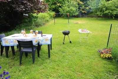 Jardin de l'établissement Gîte des trois vallees