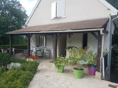 Jardin de l'établissement la Maison d'Arbouet