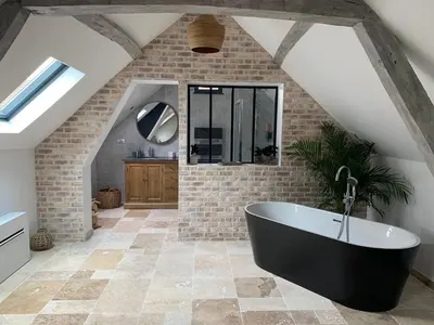 Salle de bains dans l'établissement La Charmeraie Wellness & SPA