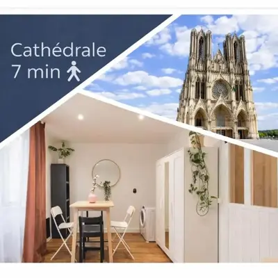 Appartement cosy proche Cathédrale