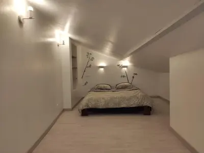 Un ou plusieurs lits dans un hébergement de l'établissement Superbe Duplex en plein cœur de Crépy-en-Valois