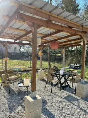 Jardin de l'établissement Le coin qu on M