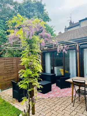 Jardin de l'établissement Au petit Jardin Sézannais