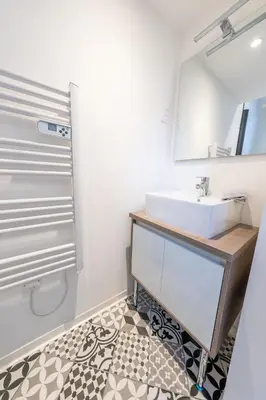 Salle de bains dans l'établissement Le Nid - Appart'Hotel Le Gatsby