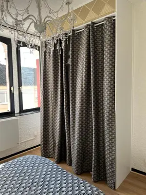 Un ou plusieurs lits dans un hébergement de l'établissement Ravissant T2 proche centre-ville et Jard