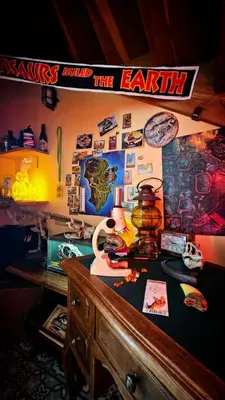 Plan de l'établissement Jurassic Lodge, le repaire des dinosaures