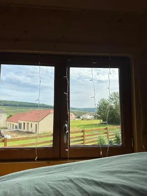 Paysage naturel près de le chalet