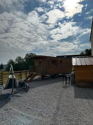 Plan de l'établissement Chez Célia, Roulotte en Champagne