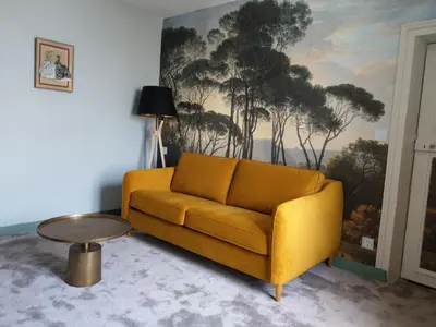 Coin salon dans l'établissement Le Grand Barrois