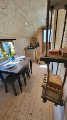 Plan de l'établissement Gîte de la Roulotte de l'Epine