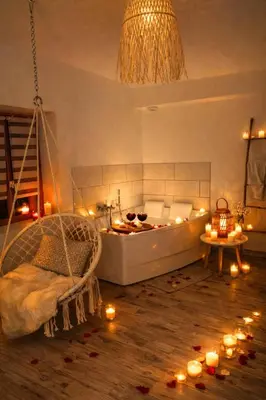 Un ou plusieurs lits dans un hébergement de l'établissement Cottage Interieur Spa classé 4 étoiles - balnéo et sauna privatif