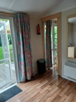 Un ou plusieurs lits dans un hébergement de l'établissement Camping le Vallage