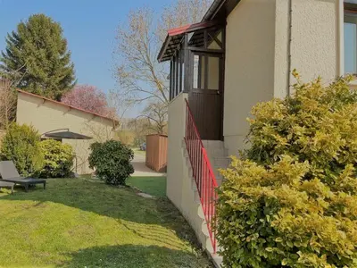 Jardin de l'établissement Gîte du Lapin Bleu