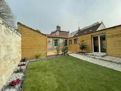 Jardin de l'établissement la casa verde 2 chambres 2 salles de bain 2 wc jardin
