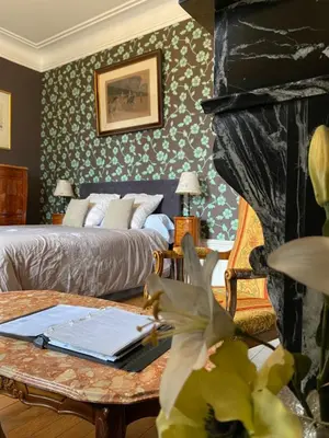 Un ou plusieurs lits dans un hébergement de l'établissement Villa Primerose