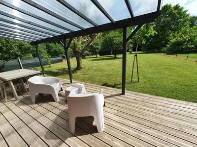 Jardin de l'établissement Gîte et chambre d'hôtes en Champagne