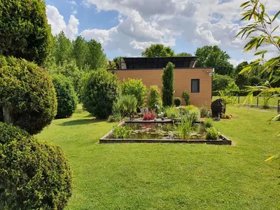 Jardin de l'établissement Gîte et chambre d'hôtes en Champagne
