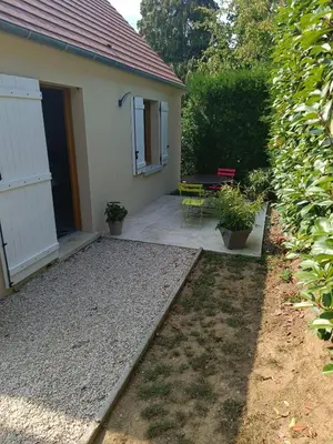 Jardin de l'établissement Gite Pak'Home maison à la campagne de plain pied