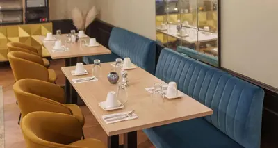 Coin salon dans l'établissement Best Western Plus Le Picardy