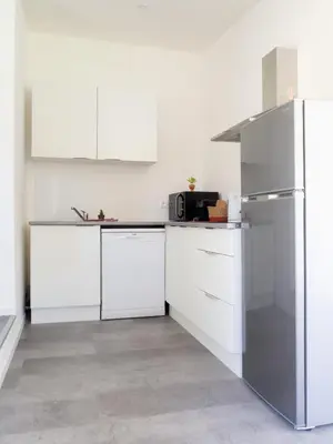 Cuisine ou kitchenette dans l'établissement L'HACIENDA CHAMPENOISE