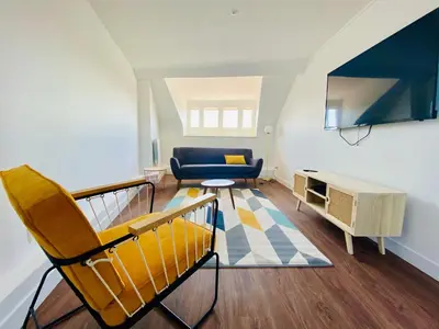 Télévision ou salle de divertissement dans l'établissement Hyper centre - Cathédrale 2 chambres