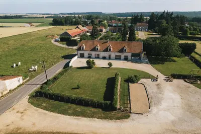 Paysage naturel près de la maison de vacances