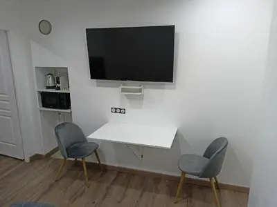 Cuisine ou kitchenette dans l'établissement Chambre indépendante en plein centre Ville