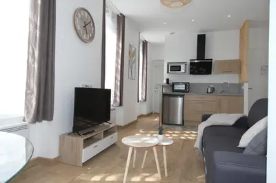 Cuisine ou kitchenette dans l'établissement Le Zen by EasyEscale