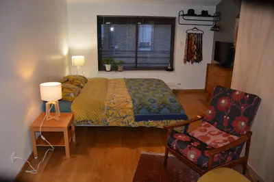 Un ou plusieurs lits dans un hébergement de l'établissement Charleville Mézières, ravissante suite.