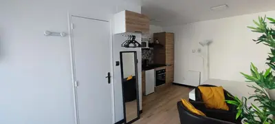 Plan de l'établissement **Studio Holidays** Centre ville 20 m2