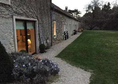 Jardin de l'établissement Domaine des Grattières