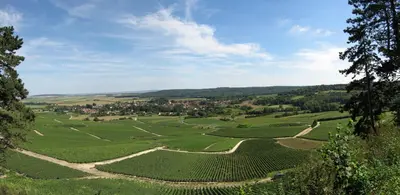 Paysage naturel près de la maison d'hôtes